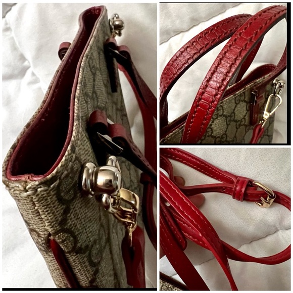 👑✅PRICE FIRM✅ AUTHENTIC Gucci Mini Tote - Picture 12 of 17